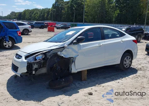 2017 Hyundai Accent Se z USA, uszkodzony, nr VIN KMHCT4AE8HU243416